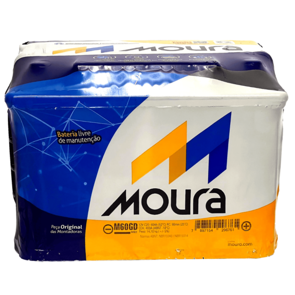 BATERIA MOURA 60AH - Imagem 3