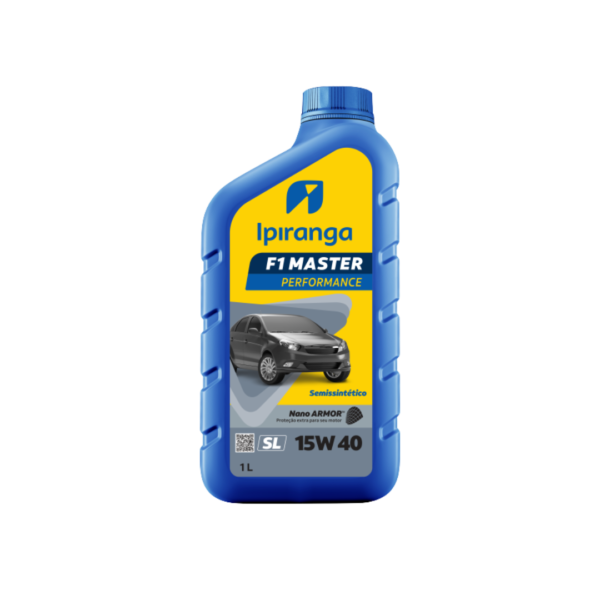 ÓLEO IPIRANGA F1 MASTER PERFORMANCE 15W40 SL 1L