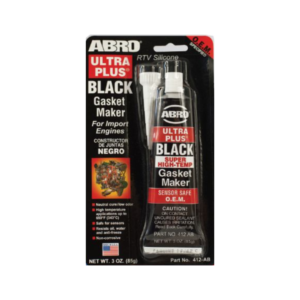 COLA SILICONE ULTRA PLUS BLACK 999 ABRO 85G