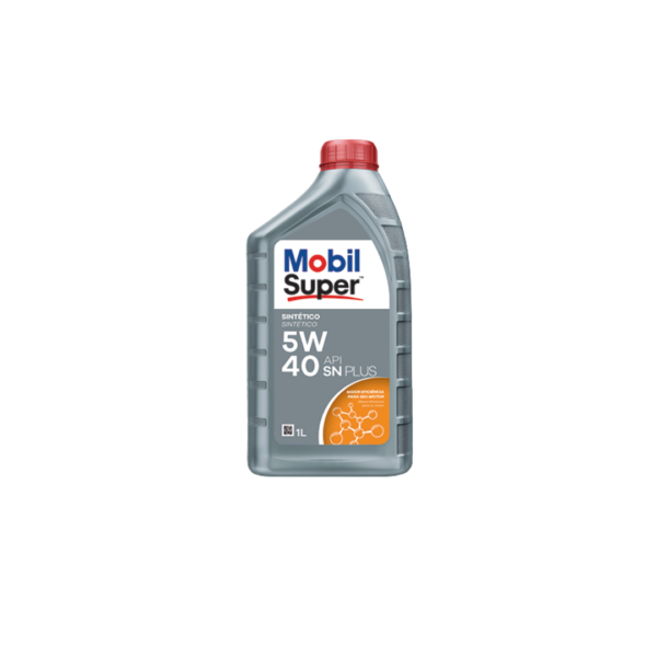ÓLEO MOBIL SUPER 5W40 SN SINTÉTICO 1L