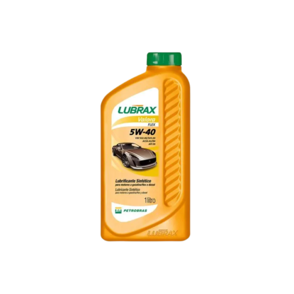 ÓLEO LUBRAX VALORA 5W40 FLEX SINTÉTICO 1L