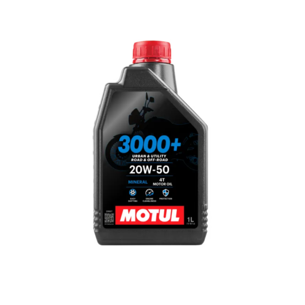 ÓLEO MOTUL 20W50 MOTO MINERAL 1L