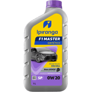 ÓLEO IPIRANGA F1 MASTER SINTÉTICO 0W20 SN 1L
