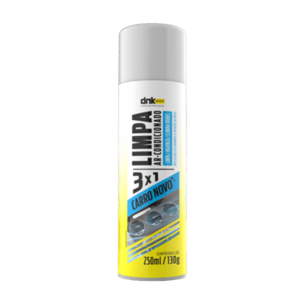 LIMPA AR CONDICIONADO CARRO NOVO DNK 250ML