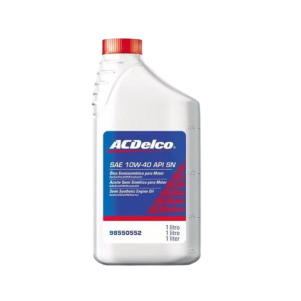 ÓLEO ACDELCO 10W40 API SN SEMISSINTÉTICO 1L