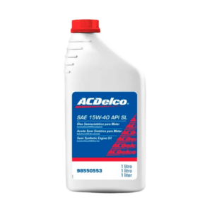ÓLEO ACDELCO 15W40 API SL SEMISSINTÉTICO 1L