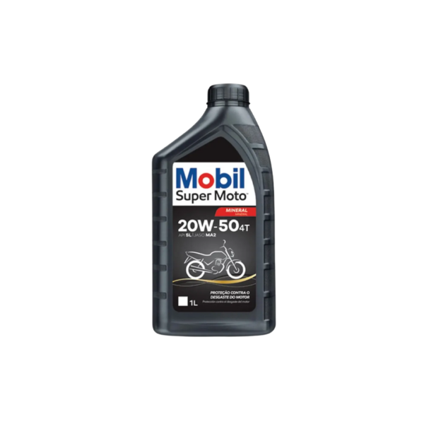ÓLEO MOBIL SUPER MOTO 20W50 4T SL 1L