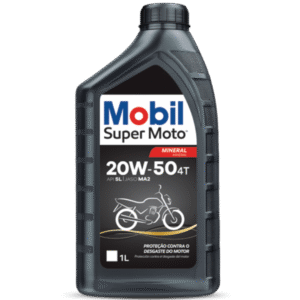 ÓLEO MOBIL SUPER MOTO 20W50 4T SL 1L