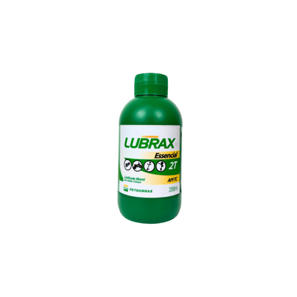 ÓLEO LUBRIFICANTE 2 TEMPO LUBRAX 200ML