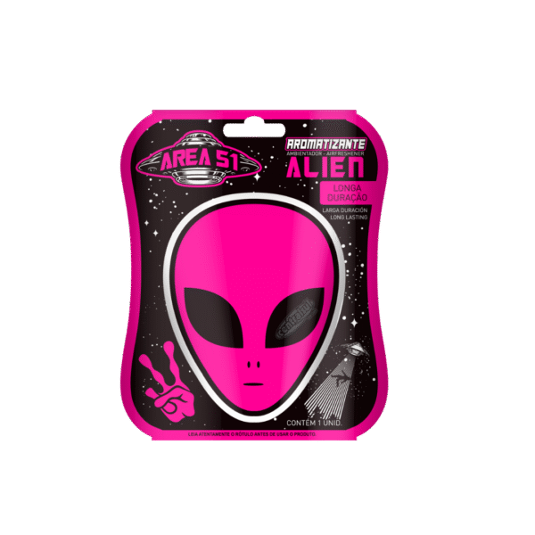 AROMATIZANTE ALIEN AREA 51 ROSA CENTRAL SUL