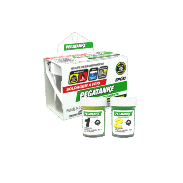 COLA EPÓXI TRANSPARENTE PEGATANKE 35,8G