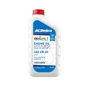 ÓLEO ACDELCO DEXOS SAE 0W20 API SP SINTÉTICO 1L